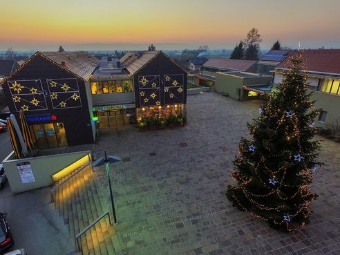 LED Weihnachtsbeleuchtung Gemeinde Hausmannstätten