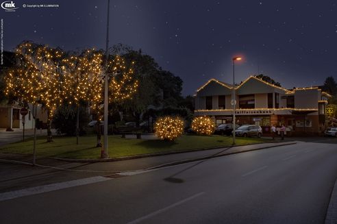 Weihnachtsbeleuchtung Region Reinsichkogel - Entwurf