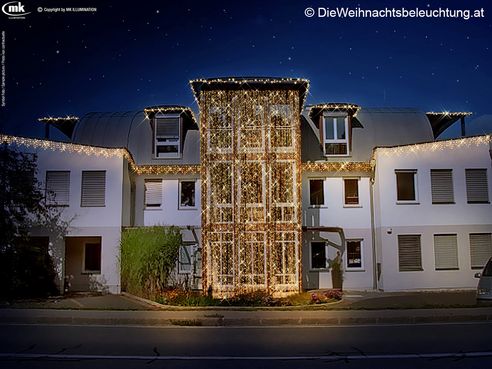 LED Weihnachtsbeleuchtung Kulmer Bau - Entwurf