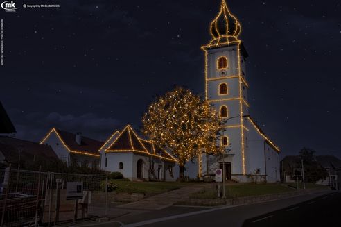 LED Weihnachtsbeleuchtung Region Reinischkogel