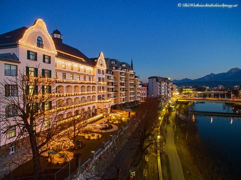 LED Weihnachtsbeleuchtung AHA Draupark Villach